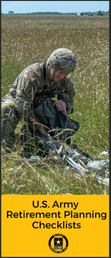 U.S. Army Retirement Planning Checklists